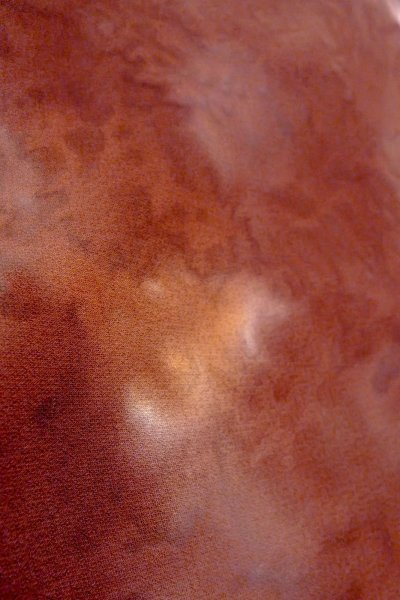 画像9: O0805U 女性用羽織  シルク（正絹） 深いえんじ, ぼかし 【中古】【USED】【リサイクル】 ★★★★☆【O0805U】 (9)