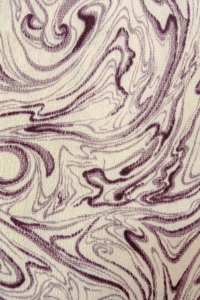 画像6: O0805X 女性用羽織  シルク（正絹） 白, 木目 【中古】【USED】【リサイクル】 ★★☆☆☆【O0805X】 (6)