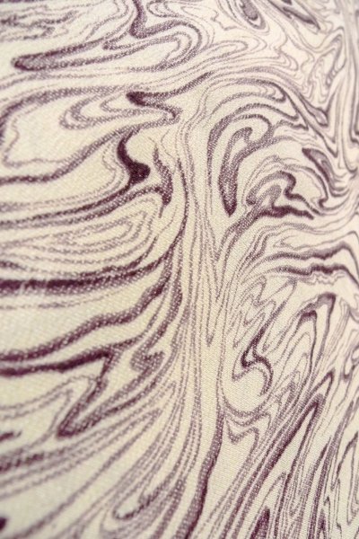 画像9: O0805X 女性用羽織  シルク（正絹） 白, 木目 【中古】【USED】【リサイクル】 ★★☆☆☆【O0805X】 (9)