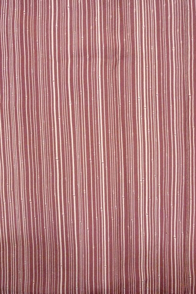 画像4: O0805Z 女性用羽織  シルク（正絹） 深いえんじ, 竹 【中古】【USED】【リサイクル】 ★★★☆☆【O0805Z】 (4)