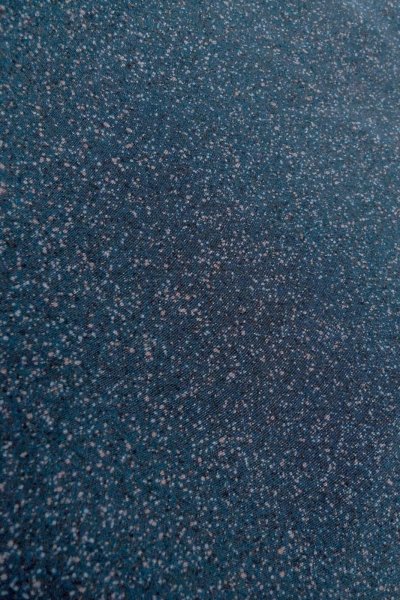 画像8: O0806A 女性用羽織  シルク（正絹） 深い藍, 小さな点々 【中古】【USED】【リサイクル】 ★★★★☆【O0806A】 (8)