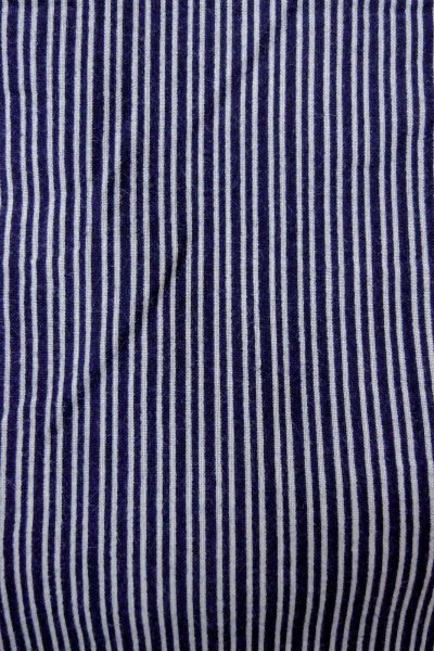 画像6: O0826B 男性用浴衣（日本製）  綿 藍, 縞 【中古】【USED】【リサイクル】 ★★☆☆☆【O0826B】 (6)