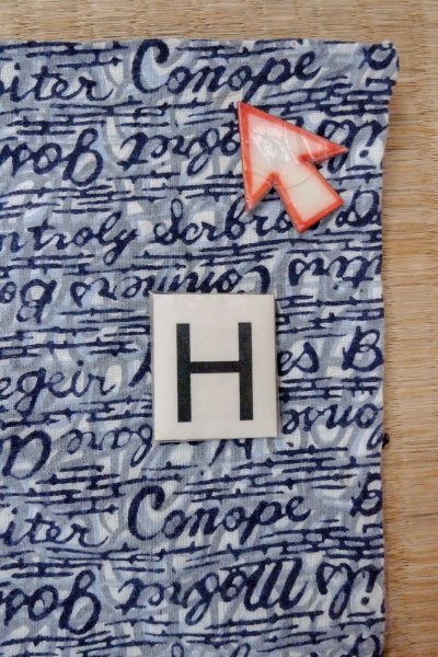 画像21: O0826C 男性用浴衣（日本製）  綿 藍,  【中古】【USED】【リサイクル】 ★★☆☆☆【O0826C】 (21)