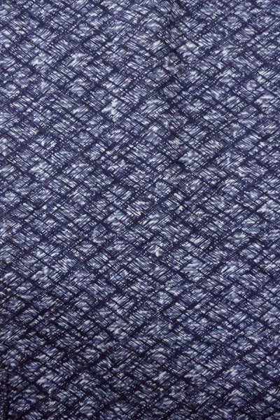 画像4: O0826D 男性用浴衣（日本製）  麻 藍, 抽象的模様 【中古】【USED】【リサイクル】 ★☆☆☆☆【O0826D】 (4)