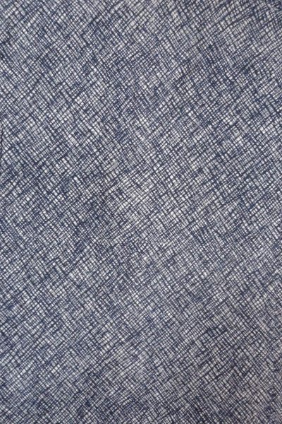 画像3: O0826G 女性用浴衣（日本製）  綿 藍, チェック柄 【中古】【USED】【リサイクル】 ★☆☆☆☆【O0826G】 (3)