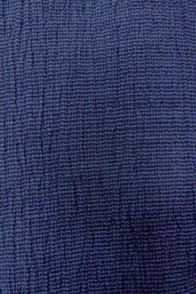 画像6: O0826I 女性用浴衣（日本製）  綿 深い藍, 線 【中古】【USED】【リサイクル】 ★☆☆☆☆【O0826I】 (6)