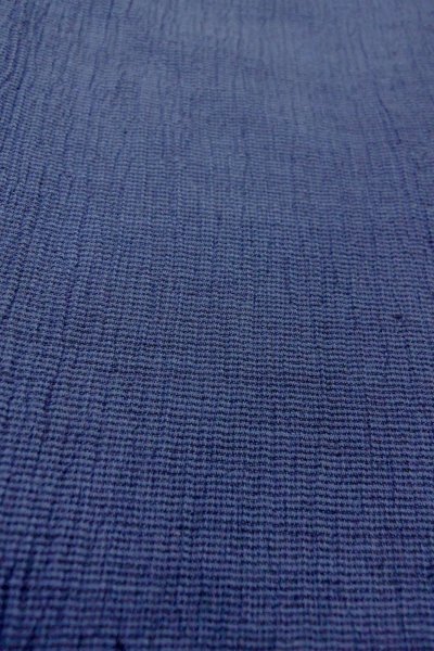 画像10: O0826I 女性用浴衣（日本製）  綿 深い藍, 線 【中古】【USED】【リサイクル】 ★☆☆☆☆【O0826I】 (10)
