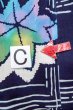 画像16: O0826J 女性用注染浴衣  綿 深い藍, もみじ 【中古】【USED】【リサイクル】 ★★☆☆☆【O0826J】 (16)