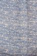 画像4: O0826R 女性用小紋  シルク（正絹） 灰色がかった青, 家 【中古】【USED】【リサイクル】 ★★☆☆☆【O0826R】 (4)