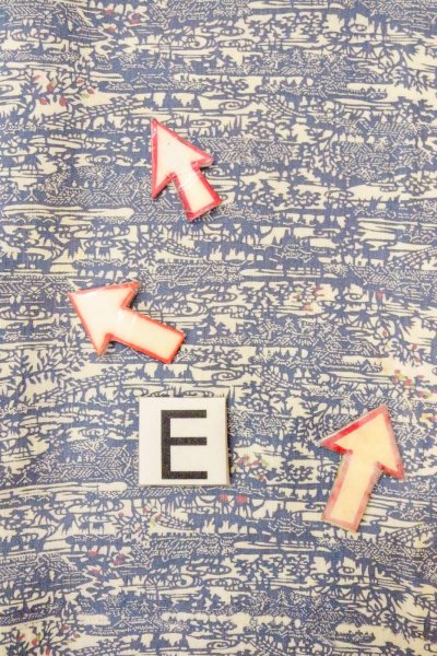 画像18: O0826R 女性用小紋  シルク（正絹） 灰色がかった青, 家 【中古】【USED】【リサイクル】 ★★☆☆☆【O0826R】 (18)