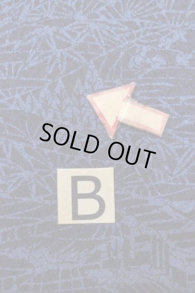 画像15: O0826S 女性用小紋  シルク（正絹） 藍, 笹 【中古】【USED】【リサイクル】 ★★★☆☆【O0826S】 (15)