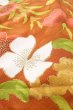 画像10: O0826Y 女性用小紋  シルク（正絹） 茶色, 花 【中古】【USED】【リサイクル】 ★★★☆☆【O0826Y】 (10)