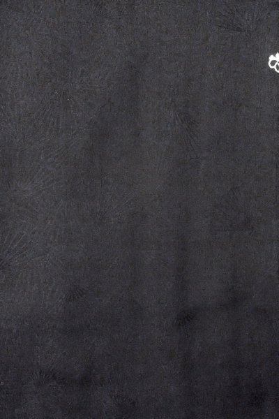 画像4: O0902C 女性用羽織  シルク（正絹） 黒,  【中古】【USED】【リサイクル】 ★★★★☆【O0902C】 (4)