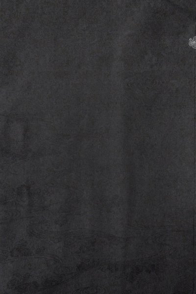 画像4: O0902E 女性用羽織  シルク（正絹） 黒,  【中古】【USED】【リサイクル】 ★★★☆☆【O0902E】 (4)