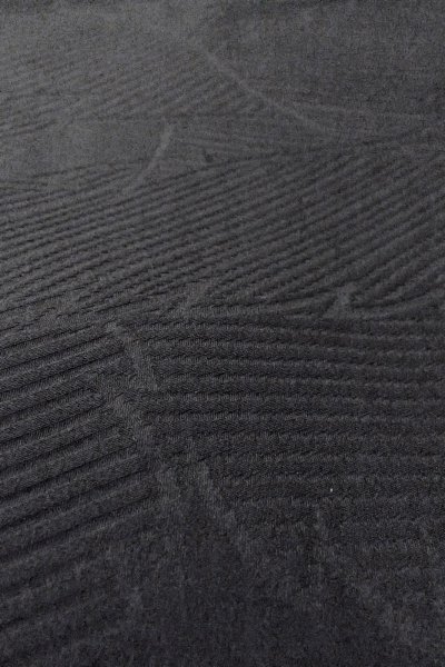 画像11: O0902G 女性用羽織  シルク（正絹） 黒,  【中古】【USED】【リサイクル】 ★★★☆☆【O0902G】 (11)