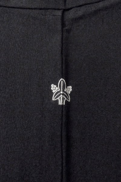 画像3: O0902I 女性用羽織  シルク（正絹） 黒,  【中古】【USED】【リサイクル】 ★★★☆☆【O0902I】 (3)