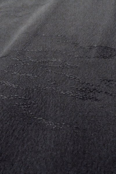 画像9: O0902I 女性用羽織  シルク（正絹） 黒,  【中古】【USED】【リサイクル】 ★★★☆☆【O0902I】 (9)