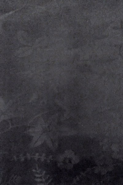 画像6: O0902J 女性用羽織  シルク（正絹） 黒, 葉 【中古】【USED】【リサイクル】 ★★★☆☆【O0902J】 (6)