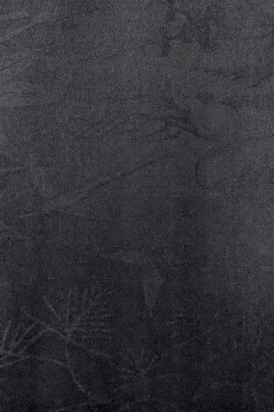 画像7: O0902J 女性用羽織  シルク（正絹） 黒, 葉 【中古】【USED】【リサイクル】 ★★★☆☆【O0902J】 (7)