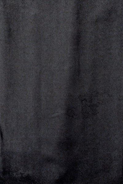 画像5: O0902L 女性用羽織  シルク（正絹） 黒,  【中古】【USED】【リサイクル】 ★★★★☆【O0902L】 (5)