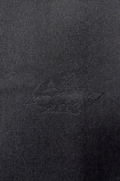 画像8: O0902L 女性用羽織  シルク（正絹） 黒,  【中古】【USED】【リサイクル】 ★★★★☆【O0902L】 (8)