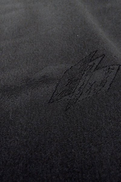 画像11: O0902L 女性用羽織  シルク（正絹） 黒,  【中古】【USED】【リサイクル】 ★★★★☆【O0902L】 (11)