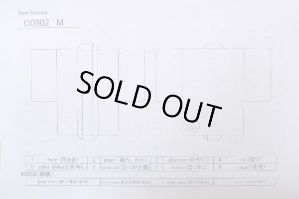 画像14: O0902M 女性用羽織  シルク（正絹） 黒, 線 【中古】【USED】【リサイクル】 ★★★☆☆【O0902M】 (14)