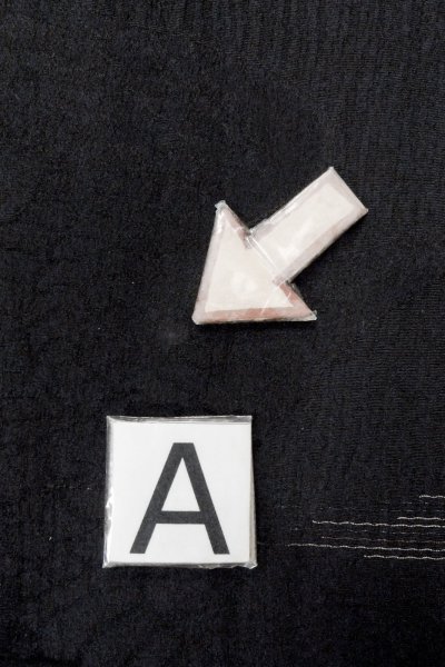 画像15: O0902M 女性用羽織  シルク（正絹） 黒, 線 【中古】【USED】【リサイクル】 ★★★☆☆【O0902M】 (15)