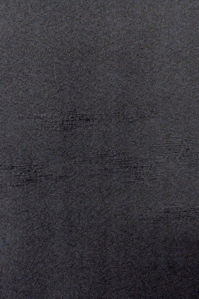 画像5: O0902N 女性用羽織  シルク（正絹） 黒, 抽象的模様 【中古】【USED】【リサイクル】 ★★★☆☆【O0902N】 (5)