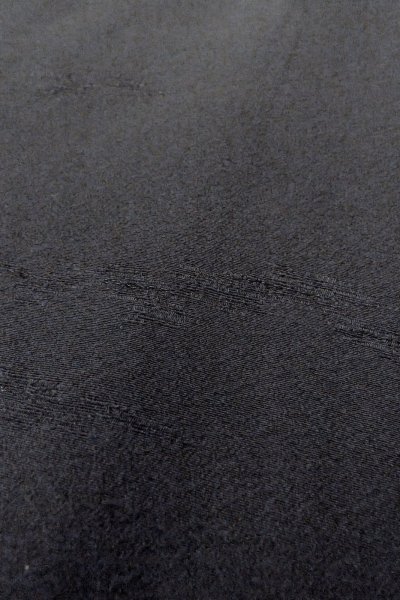 画像8: O0902N 女性用羽織  シルク（正絹） 黒, 抽象的模様 【中古】【USED】【リサイクル】 ★★★☆☆【O0902N】 (8)