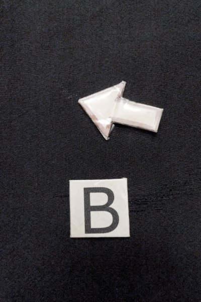 画像15: O0902N 女性用羽織  シルク（正絹） 黒, 抽象的模様 【中古】【USED】【リサイクル】 ★★★☆☆【O0902N】 (15)