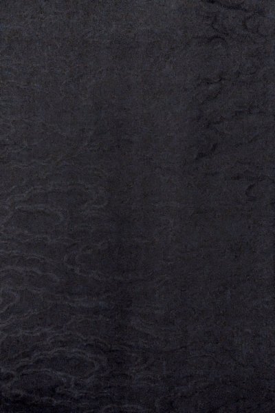 画像5: O0902O 女性用羽織  シルク（正絹） 黒, 雲 【中古】【USED】【リサイクル】 ★★★☆☆【O0902O】 (5)