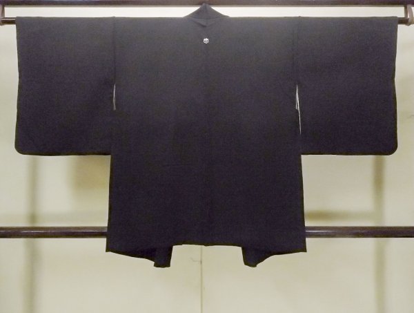画像2: O0902Q 女性用羽織  化繊 黒,  【中古】【USED】【リサイクル】 ★★★☆☆【O0902Q】 (2)