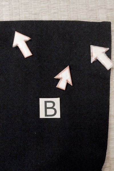 画像16: O0902Q 女性用羽織  化繊 黒,  【中古】【USED】【リサイクル】 ★★★☆☆【O0902Q】 (16)