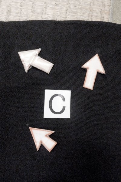 画像17: O0902Q 女性用羽織  化繊 黒,  【中古】【USED】【リサイクル】 ★★★☆☆【O0902Q】 (17)