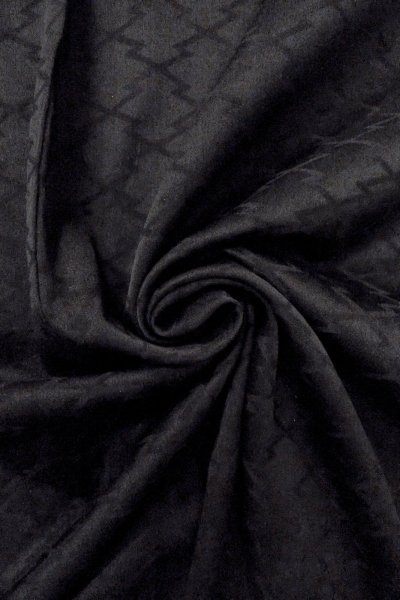 画像11: O0902T 女性用羽織  シルク（正絹） 黒,  【中古】【USED】【リサイクル】 ★☆☆☆☆【O0902T】 (11)