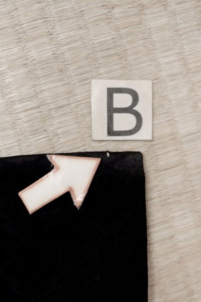 画像14: O0902T 女性用羽織  シルク（正絹） 黒,  【中古】【USED】【リサイクル】 ★☆☆☆☆【O0902T】 (14)