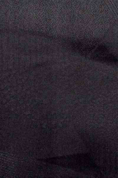 画像7: O0902U 女性用羽織  シルク（正絹） 黒,  【中古】【USED】【リサイクル】 ★★★★☆【O0902U】 (7)