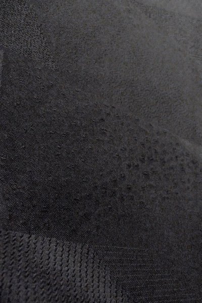 画像10: O0902U 女性用羽織  シルク（正絹） 黒,  【中古】【USED】【リサイクル】 ★★★★☆【O0902U】 (10)