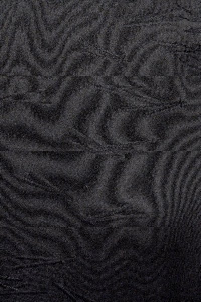 画像7: O0902V 女性用羽織  シルク（正絹） 黒,  【中古】【USED】【リサイクル】 ★★★☆☆【O0902V】 (7)