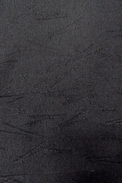 画像8: O0902V 女性用羽織  シルク（正絹） 黒,  【中古】【USED】【リサイクル】 ★★★☆☆【O0902V】 (8)