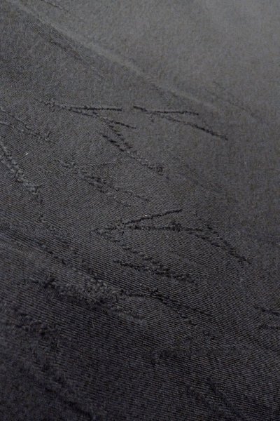 画像10: O0902V 女性用羽織  シルク（正絹） 黒,  【中古】【USED】【リサイクル】 ★★★☆☆【O0902V】 (10)