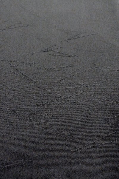 画像11: O0902V 女性用羽織  シルク（正絹） 黒,  【中古】【USED】【リサイクル】 ★★★☆☆【O0902V】 (11)