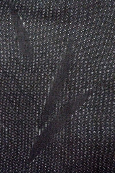 画像6: O0902Y 女性用羽織  麻 黒, 笹 【中古】【USED】【リサイクル】 ★★★★☆【O0902Y】 (6)