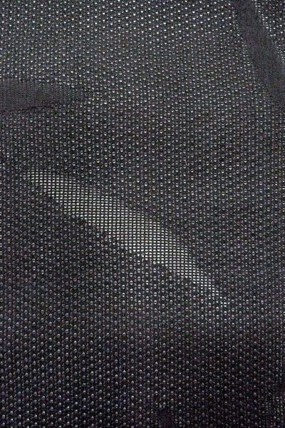 画像7: O0902Y 女性用羽織  麻 黒, 笹 【中古】【USED】【リサイクル】 ★★★★☆【O0902Y】 (7)