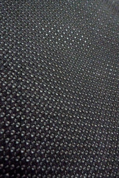 画像11: O0902Y 女性用羽織  麻 黒, 笹 【中古】【USED】【リサイクル】 ★★★★☆【O0902Y】 (11)