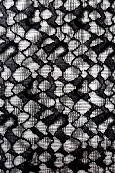 画像5: O0903A 女性用道中着  化繊 黒, 抽象的模様 【中古】【USED】【リサイクル】 ★★★★☆【O0903A】 (5)