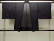 画像2: O0903C 女性用羽織  化繊 黒, 唐花 【中古】【USED】【リサイクル】 ★★★★☆【O0903C】 (2)