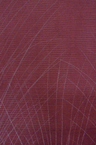 画像6: O0903D 女性用羽織  シルク（正絹） 深い紫色, 流水 【中古】【USED】【リサイクル】 ★☆☆☆☆【O0903D】 (6)