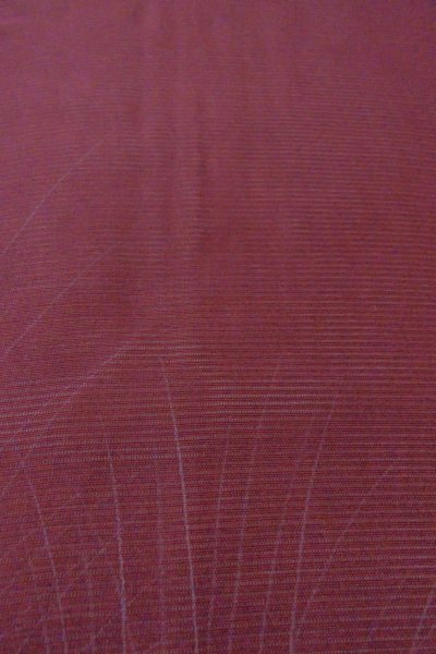 画像9: O0903D 女性用羽織  シルク（正絹） 深い紫色, 流水 【中古】【USED】【リサイクル】 ★☆☆☆☆【O0903D】 (9)